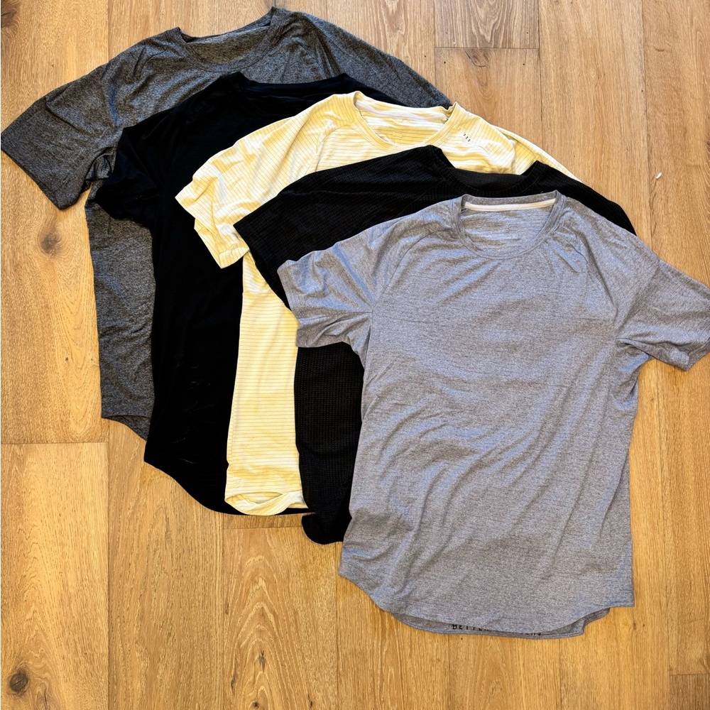 Men’s Lululemon 5-Shirt Bundle Size L